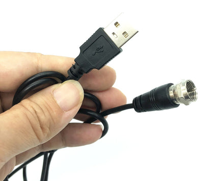 Low Noise HDTV TV Antenna Amplifier Signal Booster Adapter 